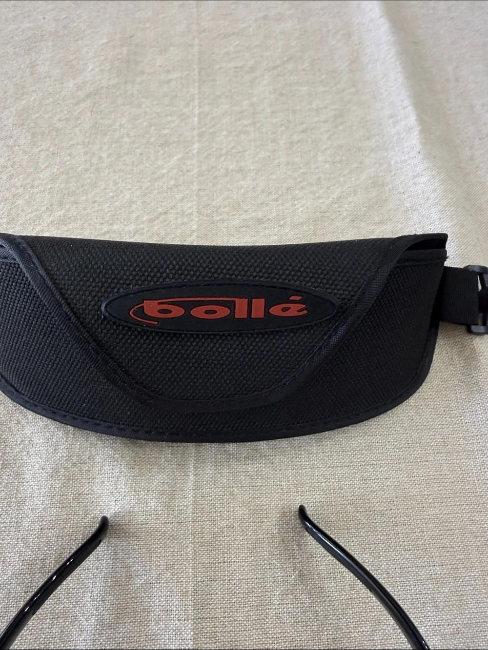 Bollé Polarized Fang 10350 Sunglasses Black Wrap Sport Style Unisex